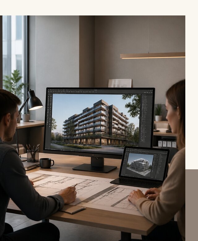 3D визуализация архитектуры и объектов строительства в Камне-на-Оби
