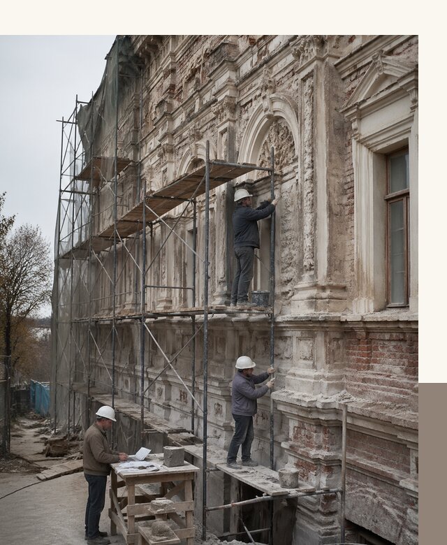 Реставрация объектов культурного наследия под ключ в Камне-на-Оби