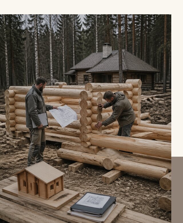 Проектирование и строительство домов из бревна в Камне-на-Оби