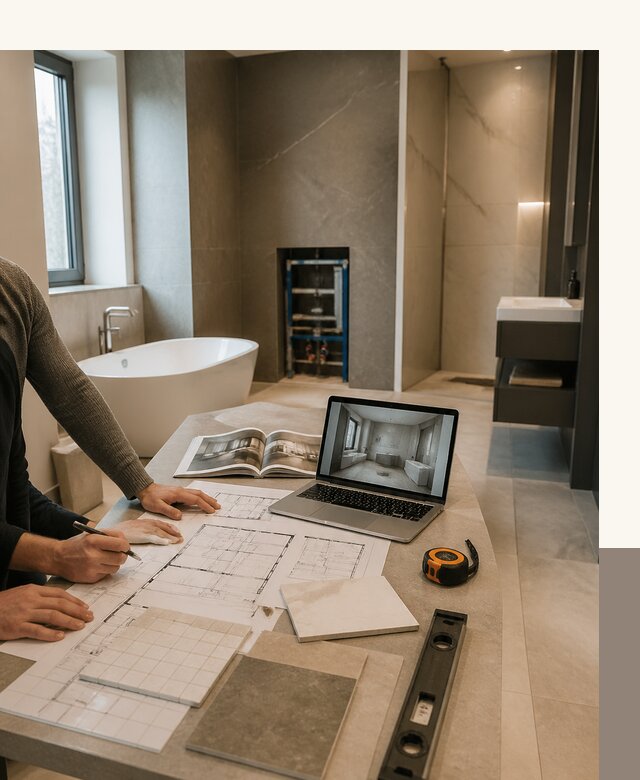 Дизайн и проектирование ванной комнаты под ключ в Камне-на-Оби